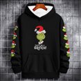 thumbnail image 1 of Sudadera con capucha de dibujos animados para hombre, jersey de manga larga con estampado de patrón, ropa de calle a la moda, ropa de gran tamaño, Primavera, 1 of 4