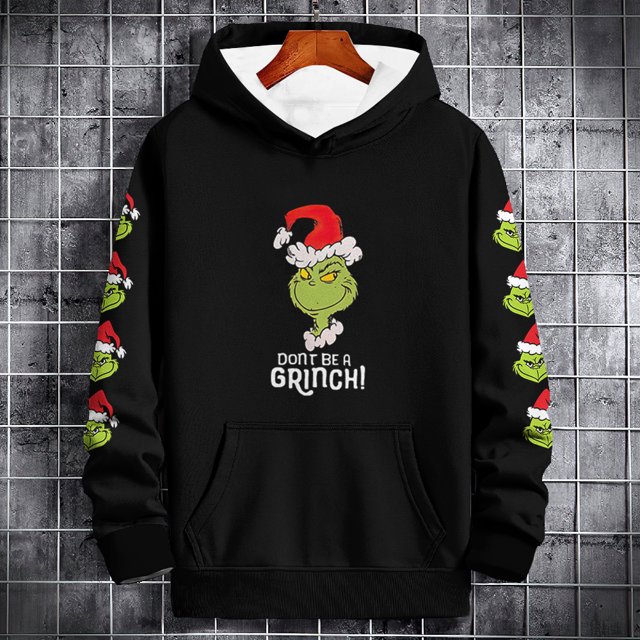 Sudadera con capucha de dibujos animados para hombre, jersey de manga larga con estampado de patrón, ropa de calle a la moda, ropa de gran tamaño, Primavera
