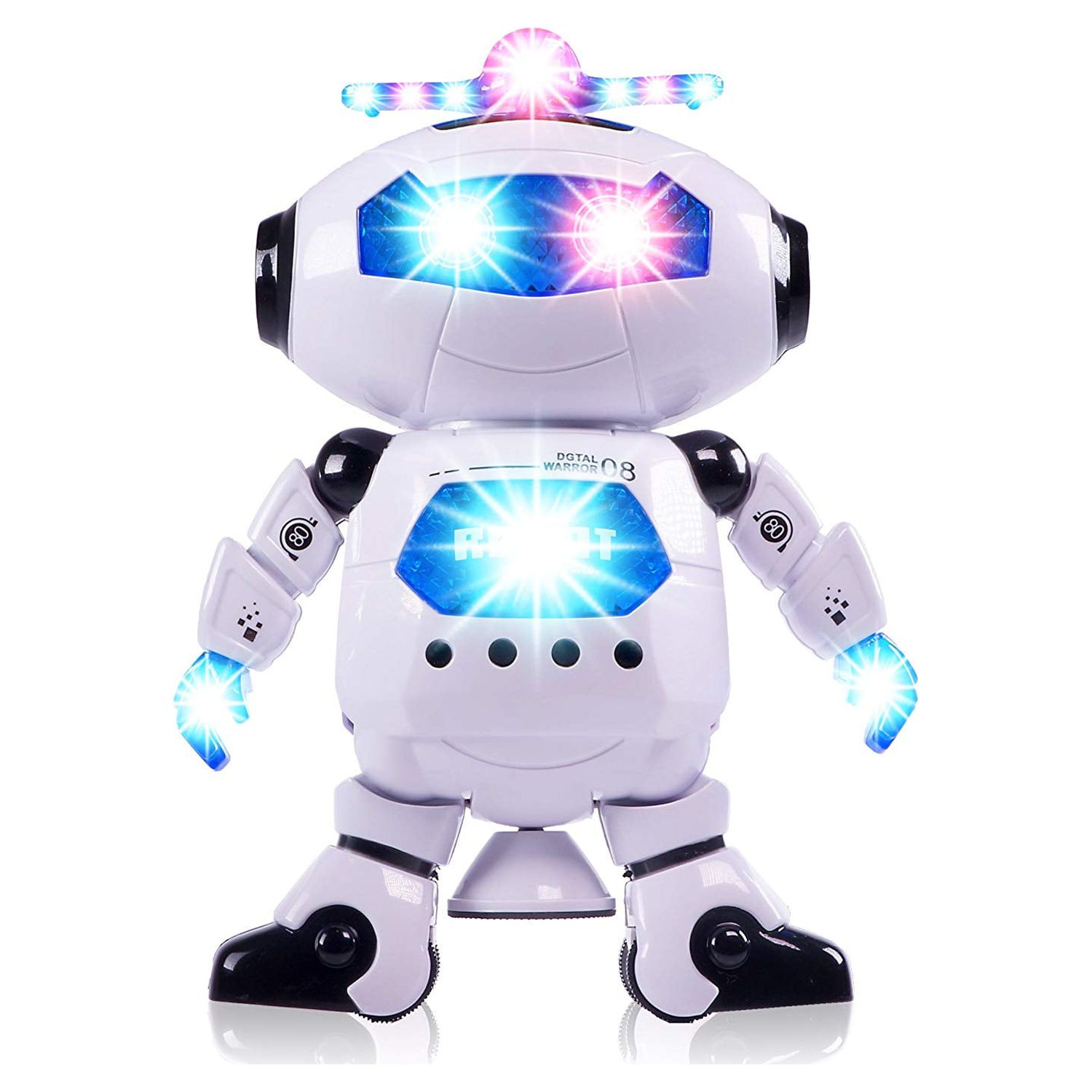 CifToys Electronic Walking Dancing Robot Toy, Toddler Toys for 1 2 3 Year Old Boy Toys Gifts - image 3 of 4