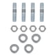 thumbnail image 2 of Perno de carburador, juego de pernos de carburador Kit de pernos de carburador de 1-3/8 pulgadas Perno de carburador con espaciador Lograr más, 2 of 9