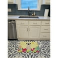 thumbnail image 3 of Carolines Treasures BB6016RUG Easter Eggs Mastiff Brindle White Machine Washable Memory Foam Mat 19 X 27" multicolor, 3 of 4