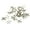 10MM, variant on 100 Pcs/Pack Star Rivets Leathercraft Spikes Nailheads Rivet Studs Five-Pointed Star Studs Decorative Rivets