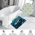 thumbnail image 3 of Whale Polyester Non-Slip Machine Washable Area Rugs for Office Floor, 3 of 6