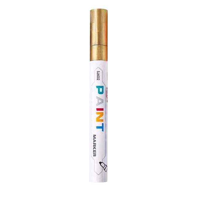 Touch Up Paint Pen for Tombstones Waterproof Precision Tip Stone Marker Fast Drying Non-Smearing Ink Gravestone Marker for Memorial Inscriptions Granite Marble Restoration