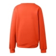 thumbnail image 5 of CHGBMOK V Neck Sweatshirt for Women Oversized Long Sleeve Pullover Fall Casual Tops with Pocket, 5 of 5