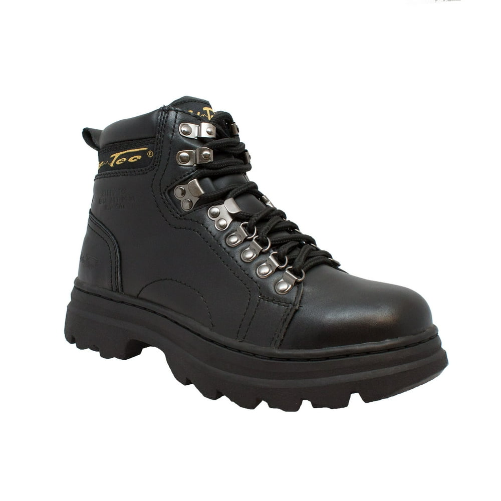 maple zip womens steel toe work boots