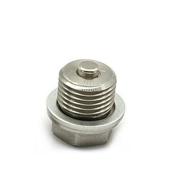 Kenally Tornillos universales para cárter de aceite de motor de coche, pernos de drenaje de Metal de repuesto, actualización de reparación Type2 NO2