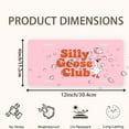 thumbnail image 2 of License Plate, Silly Goose Club Logo Decorative Front,Personalized Stainless Steel License Plate Cover For Men Women,12.2" X 6.2", 2 of 7