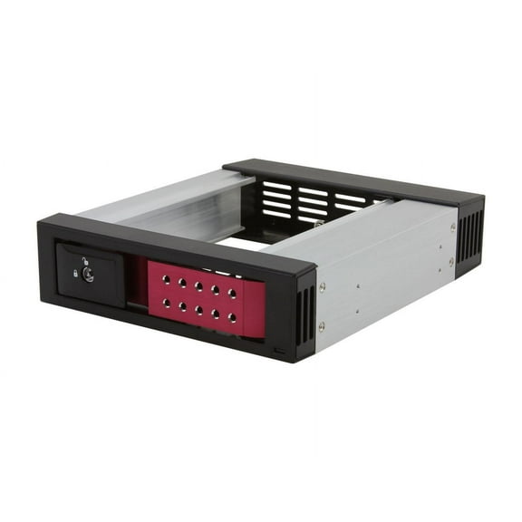iStarUSA BPN-DE110SS-RED Trayless 5.25" to 3.5" SATA SAS 6 Gbps HDD Hot-swap Rack