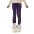 thumbnail image 3 of Yuanyu Children Girls Leggings Kids Warm Thick Fleece Lined Winter Skinny Pants Teenage Child 2-13 Years, 3 of 9