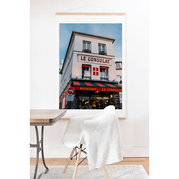 Society6 Bethany Young Photography Le Consulat III Art Print & Hanger 11" x 14"