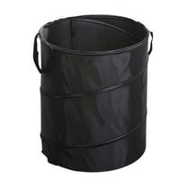 Black collapsible trash can, Folding Garbage Cans,Portable Trash can,Pop Up Trash Can,for Camping Garbage Can Collapsible,Clothes and Toys Recycle bin