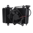 thumbnail image 2 of Radiator Fan, Efficient Powerful Water Cooled Radiator Cooler Engine Protection 270mm  for 150cc 250cc Pit Quad Dirt Bike ATV, 2 of 7