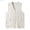 White, variant on Summer Thin Men's Vest Cotton Linen Vest V Neck Large Size Linen Jacket Tang Suit