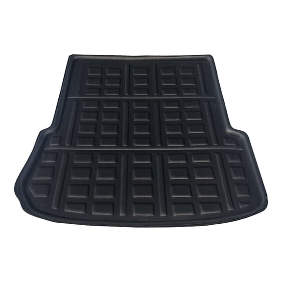 Cargo Mat Liner For Ford Explorer 2011 2012 2013 2014 2015 2016 2017 2018 2019, Custom Heavy Duty Cargo Mats Trunk Liner, All-Weather Protection Trunk Cargo Liner-black