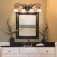 thumbnail image 4 of Beaumont Lane 4 Light Tea Stone Glass Vanity Light in Rubbed Bronze, 4 of 4