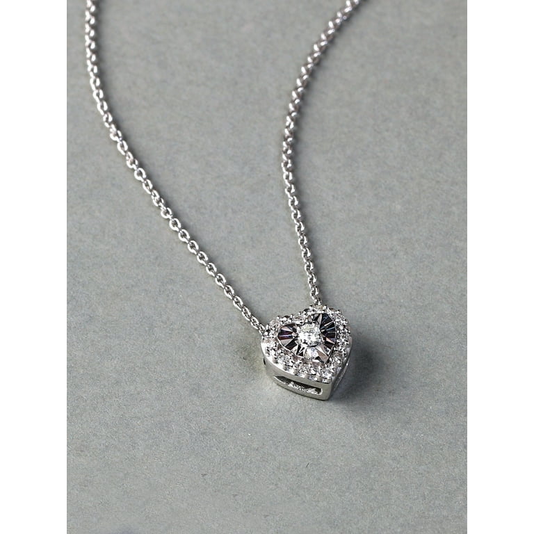 Reindeer Diamond Pendant Rhodium on Sterling Silver 1/6 CTW Reindeer Diamond Pendant Rhodium on Sterling Silver 1/6 CTW