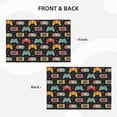 thumbnail image 3 of Rocae Retro Video Game Printed Heat Resistant Place Mats,Classic Hemstitch Cloth Fabric Placemats Imitation Linen Place Mat Table Mats 18x12 inch, 3 of 5