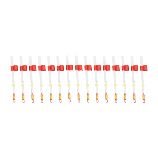 Pointe de Canne à Pêche d'Hiver, 15 Pcs/ensemble Mini Pointe de Canne à Pêche sur Glace d'Hiver Pointe Supérieure de Canne à Pêche sur Glace Fonctionnalité de Haute Précision