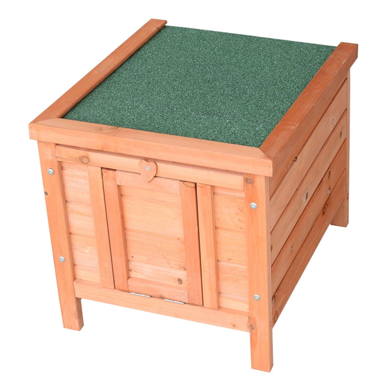 Pawhut Small Wooden Bunny Rabbit/Guinea Pig House