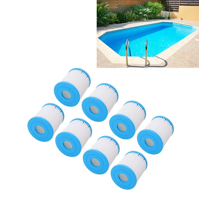 Pool Filter , Swimming Pool Filter Trefoil Fabric Structure For Water Cleaning