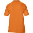 thumbnail image 4 of Gildan - Polo de manga corta de deporte Doble Pique para caballero/hombre de primera  Modelo Performance - Verano/ Vacaciones (Naranja Fluorescente), 4 of 5