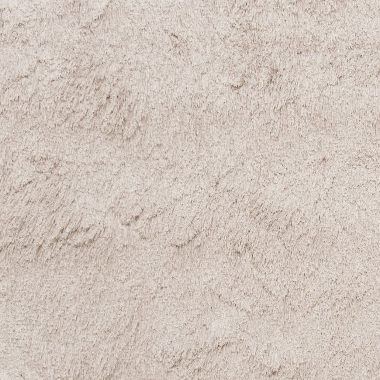 SAFAVIEH Paris Darwin Plush Polyester Shag Area Rug, Beige, 5' x 5' Round