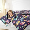 thumbnail image 4 of Castle Fairy 2-Piece Twin Size Comforter Set - Dino Astronaut Space Print, 4 of 8