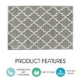 thumbnail image 3 of SussexHome Pets Cat and Dog Litter Mat for Litter Box - Washable Soft Cat and Dog Feeding Mat - Paws-Kind Slip Resistant Place Mat - 2' x 3', 3 of 5