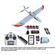 thumbnail image 3 of Modelo Af 1400mm Wingspan Surfer X8 hélice Fpv Rc Glider Trainer Kit de avión Pnp Mc6c 40a 2450kv maquinaria eléctrica nueva, 3 of 4