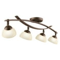 thumbnail image 2 of Kichler Lighting 42164OZ Bellamy 4 Light Fixed Rail Halogen in Olde Bronze,, 2 of 2