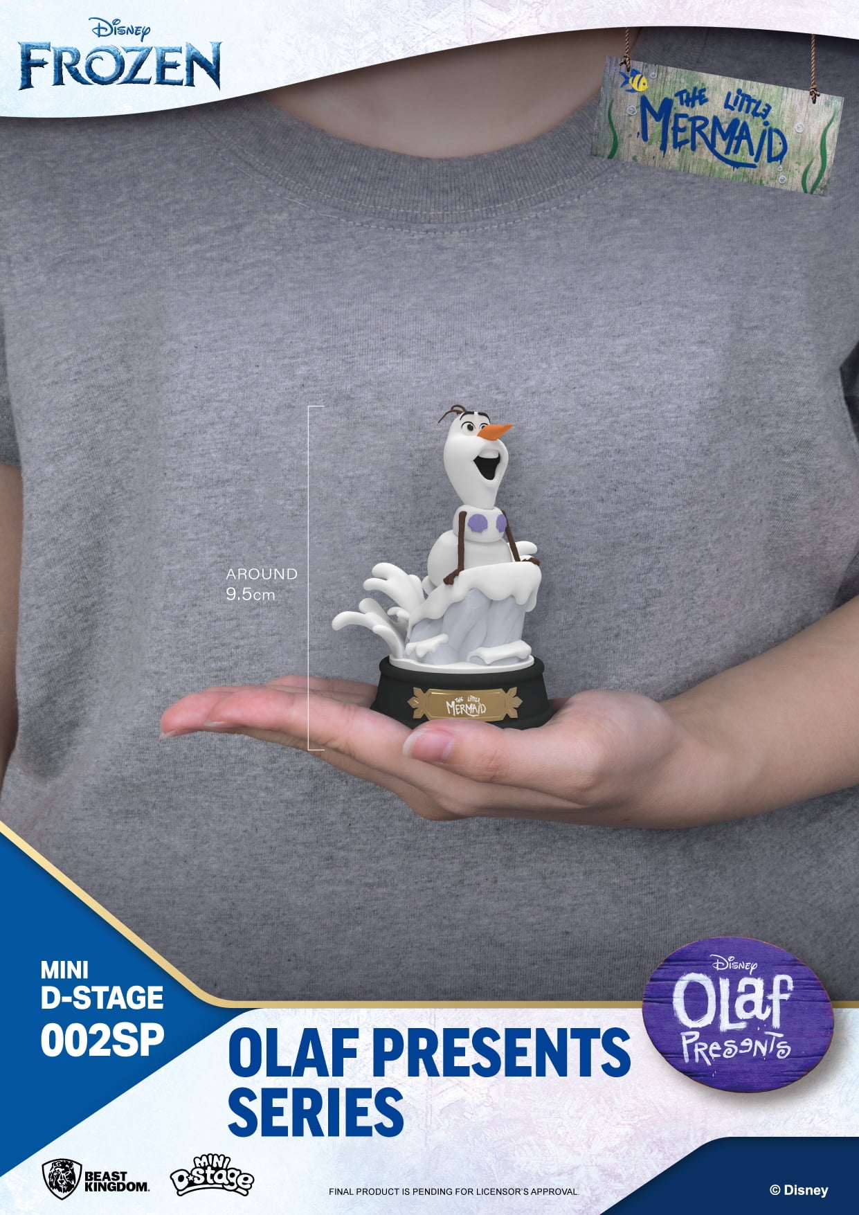 Olaf Presents Series-Olaf Rapunzel & Ariel 2 Pack (Mini Diorama Stage)