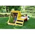 Avenlur Palm 5 in 1 Playground Set with Slide, Ladder, Tent, Rock Wall ...