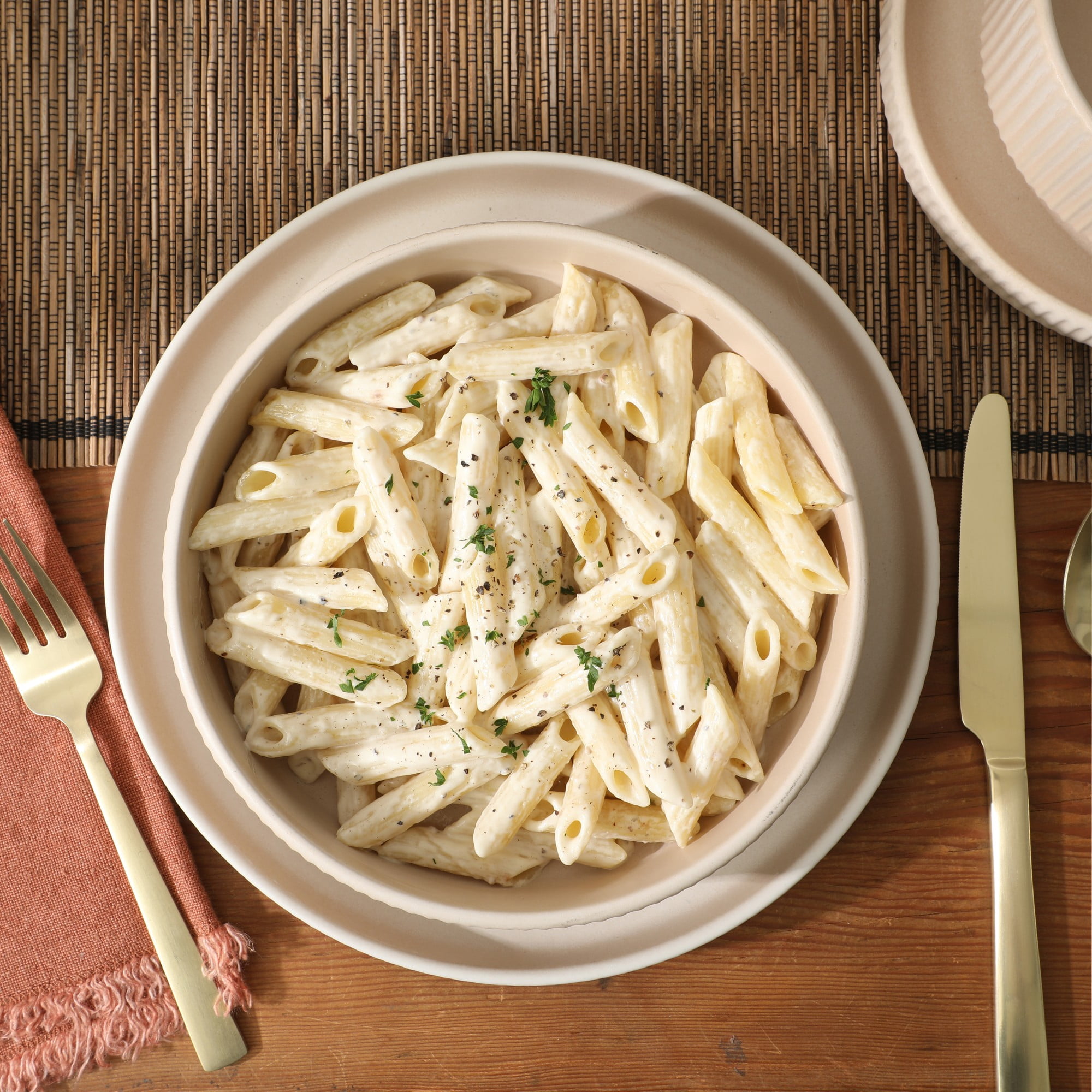 Gibson Elite Deerfield 16-Piece Stoneware Dinnerware Set – Stackable Plates and Bowls, Reactive Glaze Finish, Service for 4 - Cream White