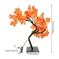 thumbnail image 2 of Shisuyan Lighted Tree Artificial Tree USB Powered Maple Shape Tree Centerpiece For Table, 2 of 9
