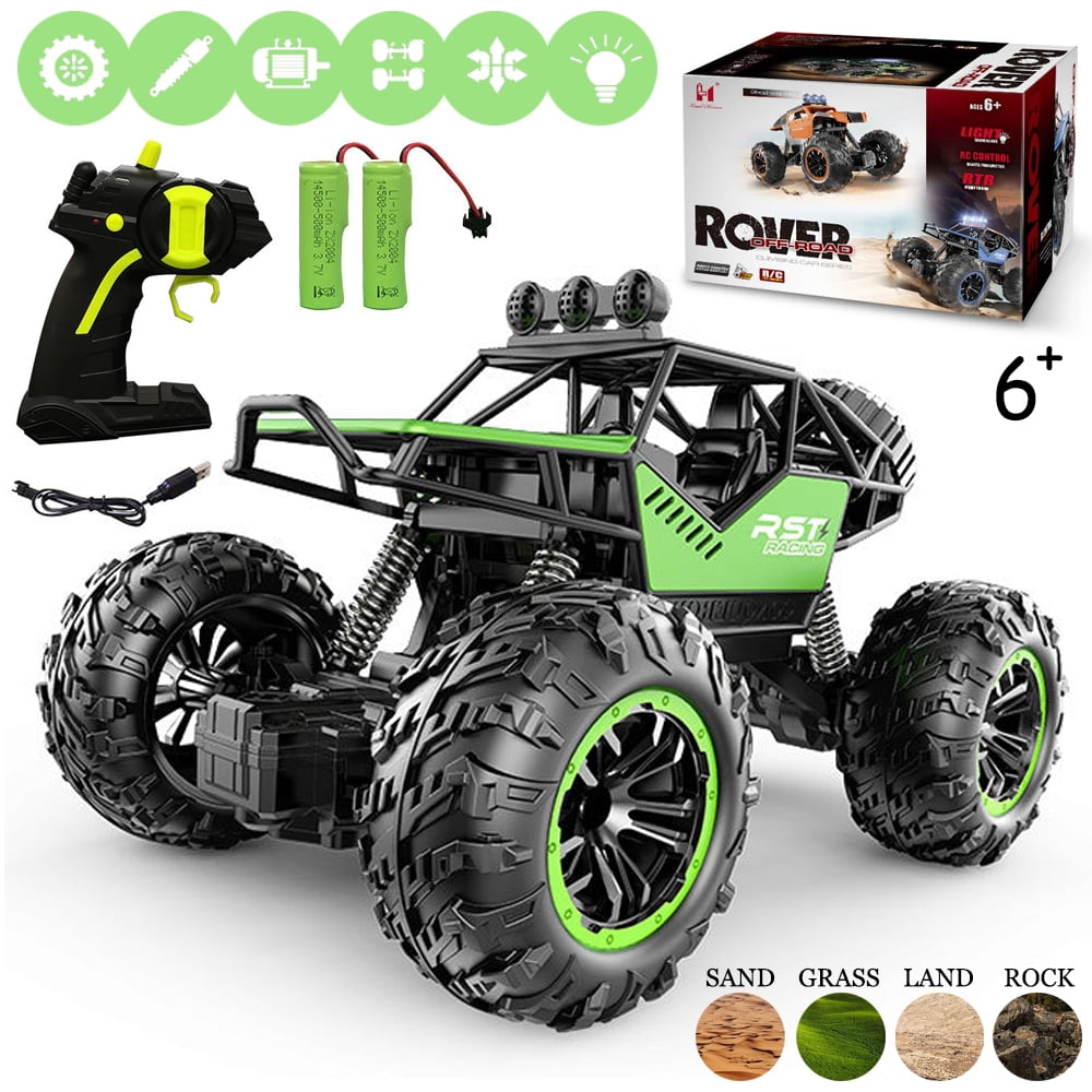 RC Cars 118 Scale Remote Control Car FourWay Rock Mountain Climbing