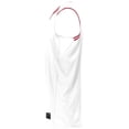 thumbnail image 3 of Holloway Sportswear S Boys RETRO BASKETBALL JERSEY White/Scarlet 224276, 3 of 5