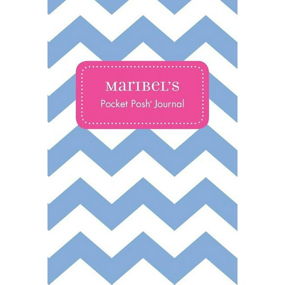 Maribel's Pocket Posh Journal, Chevron, (Paperback)