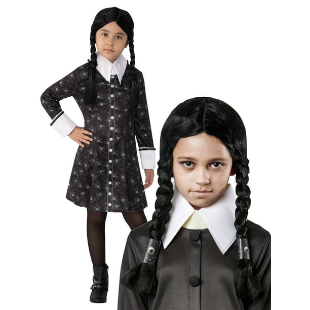 Addams Family Wednesday Child Costume Kit