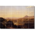 thumbnail image 1 of Ceramic Tile Mural-Frederic Church Landscapes Painting 227. 25.5" w x 17" h using (24) 4.25 x 4.25 ceramic tiles, 1 of 3