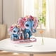 thumbnail image 1 of pstuiky Adorno de acrílico con forma de elefante hijo dependiente. Decoración navideña. Manualidades para el hogar., 1 of 4