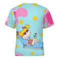 thumbnail image 5 of Rugrats Kid Shirts Unisex Casual Tops 3D Print Graphic Tees Short Sleeve T Shirts for Boys Girls 100CM, 5 of 8
