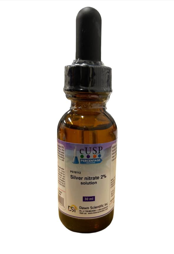 Silver Nitrate Solution 2 / 30mL / Fast Ship