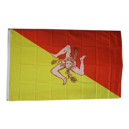 Sicily - 3'X5' Polyester Flag