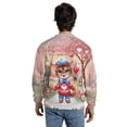 thumbnail image 5 of Happy Valentine’s Day Adorable Abyssinian Kitten Holding Heart Balloon All Over Print 3D Sweatshirt Unisex Merch Cat Lover Kitten Owner Gifts - 00030, 5 of 6