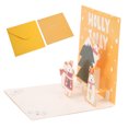 thumbnail image 4 of Christmas Card, Greeting Card Hot Silver Process  Writable Exquisite Textured With Envelope Sticker For Gift For Decoration A Style,B Style,C Style, 4 of 8