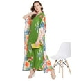thumbnail image 5 of Oussum Women Plus Size Kaftan Maxi Dress Kimono Sleeve Caftan Party wear Casual Dresses Online, 5 of 10