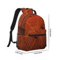 thumbnail image 2 of Yiaed Spider Web Print School Backpack College Backpack Daypacks for Students High School Spacious and Durable Daypack for Work and Travel-One Size, 2 of 6