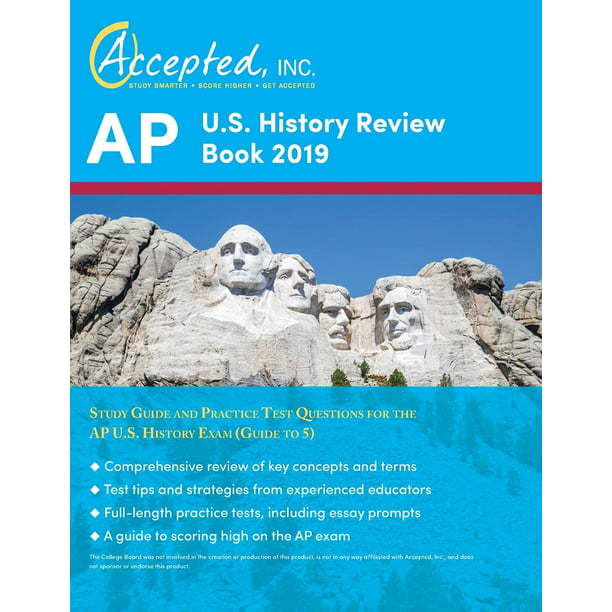 AP US History Review Book 2019 Study Guide and Practice Test