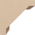 thumbnail image 3 of 5"W x 5"D x 5"H Wide Burlington Rough Cedar Woodgrain TimberThane Corbel, Primed Tan, 3 of 6